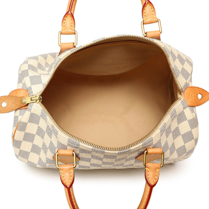 Exclusive Louis Vuitton Damier Azur Speedy 30 — Alternate View 8