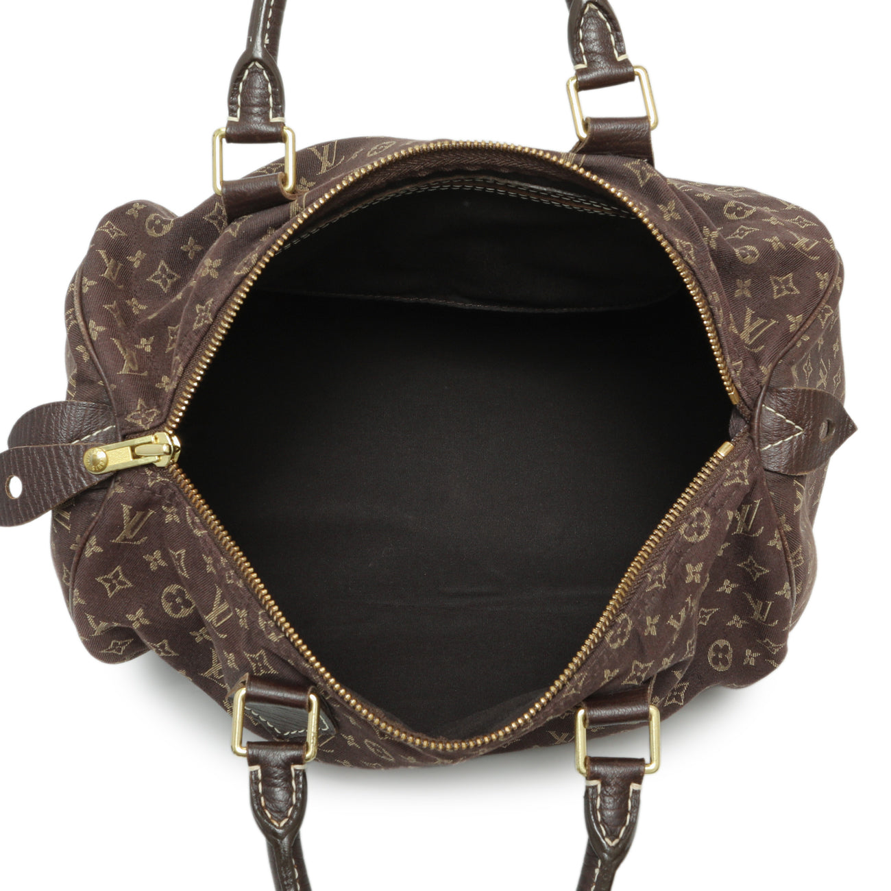 Exclusive Louis Vuitton Fusain Idylle Speedy 30 — Alternate View 8