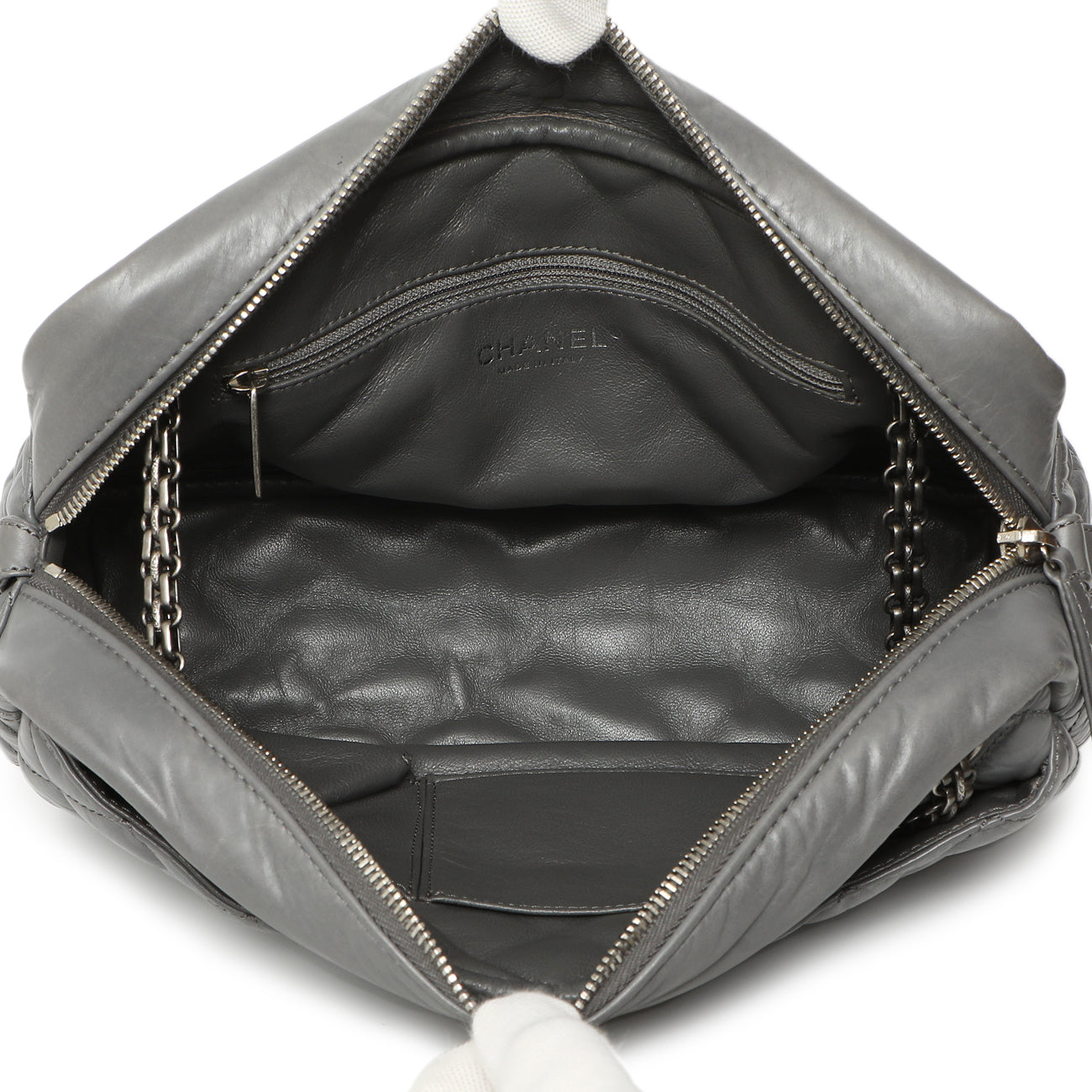 Exclusive Chanel Grey Aged Calfskin Reissue Camera Bag — Alternate View 9