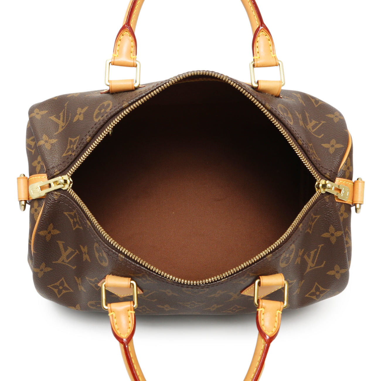 Exclusive Louis Vuitton Monogram Speedy Bandouliere 30 — Top View