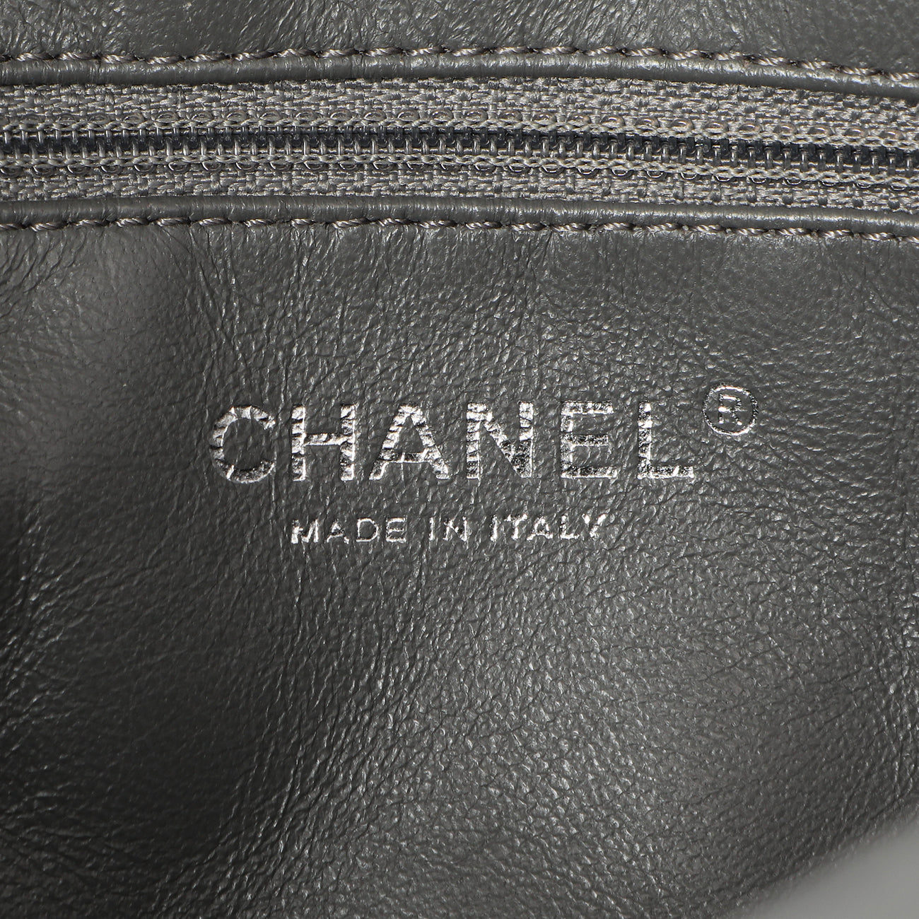 Exclusive Chanel Grey Aged Calfskin Reissue Camera Bag — Alternate View 10