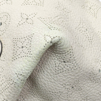 Exclusive Louis Vuitton Ivory Mahina Cirrus MM — Detail View