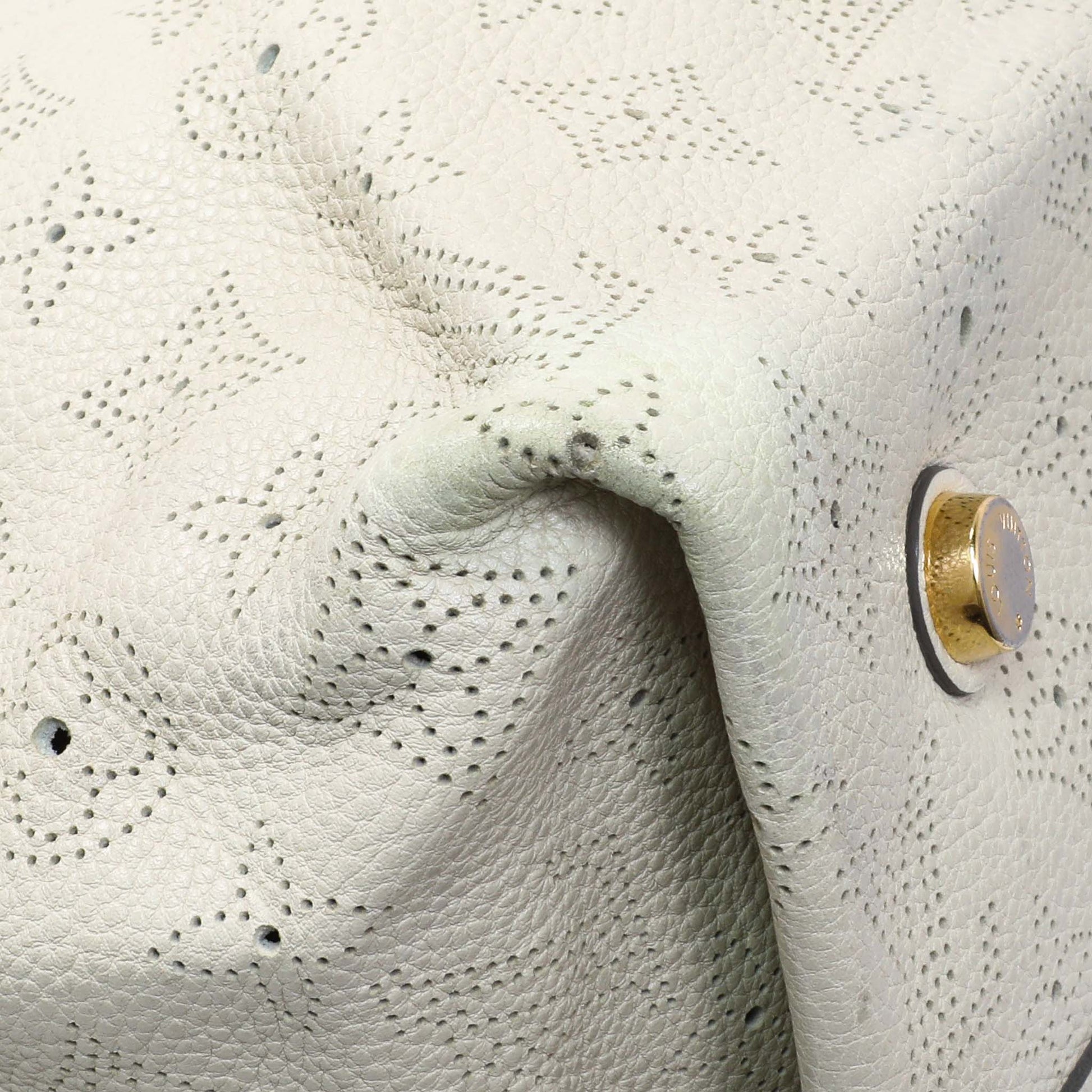 Exclusive Louis Vuitton Ivory Mahina Cirrus MM — Lifestyle View