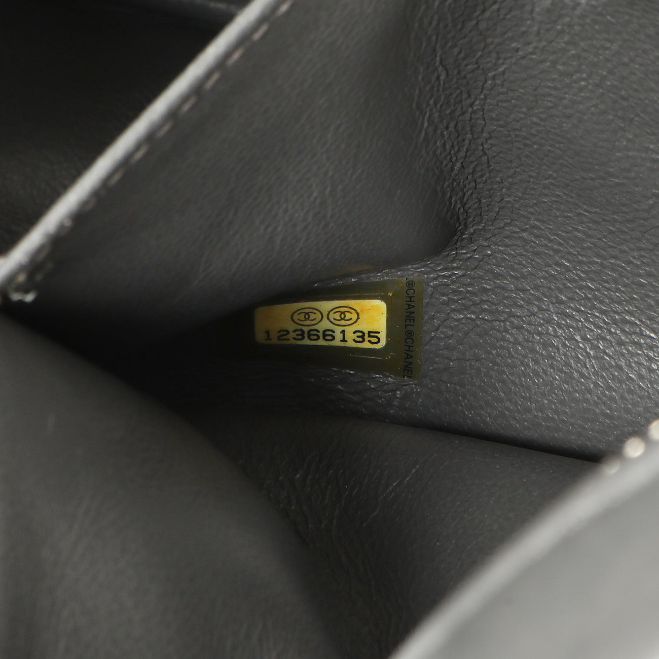 Exclusive Chanel Grey Aged Calfskin Reissue Camera Bag — Alternate View 11