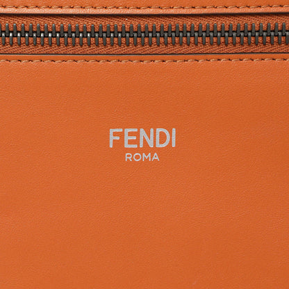 Exclusive Fendi Grey Cuoio Romano Vitello Cover Monochrome Medium Peekaboo ISeeU Satchel — Alternate View 9