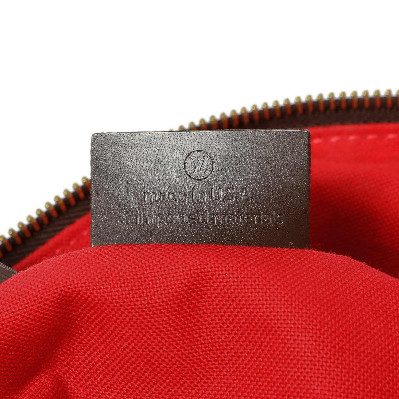 Exclusive Louis Vuitton Damier Ebene Totally MM — Detail View