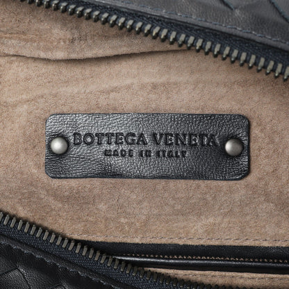 Exclusive Bottega Veneta Black Nappa Intrecciato Brick Tote — Alternate View 9