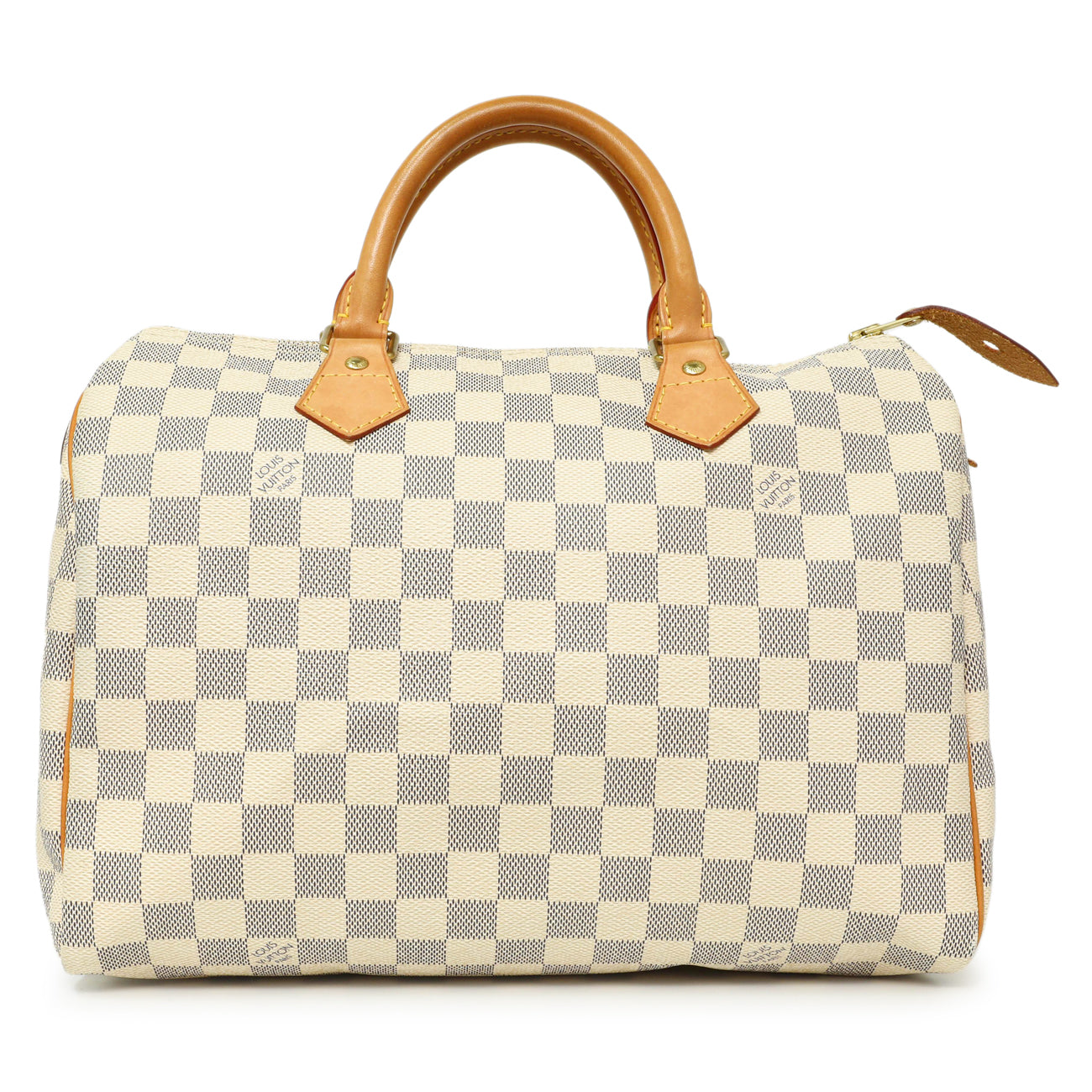 Exclusive Louis Vuitton Damier Azur Speedy 30 — Front View