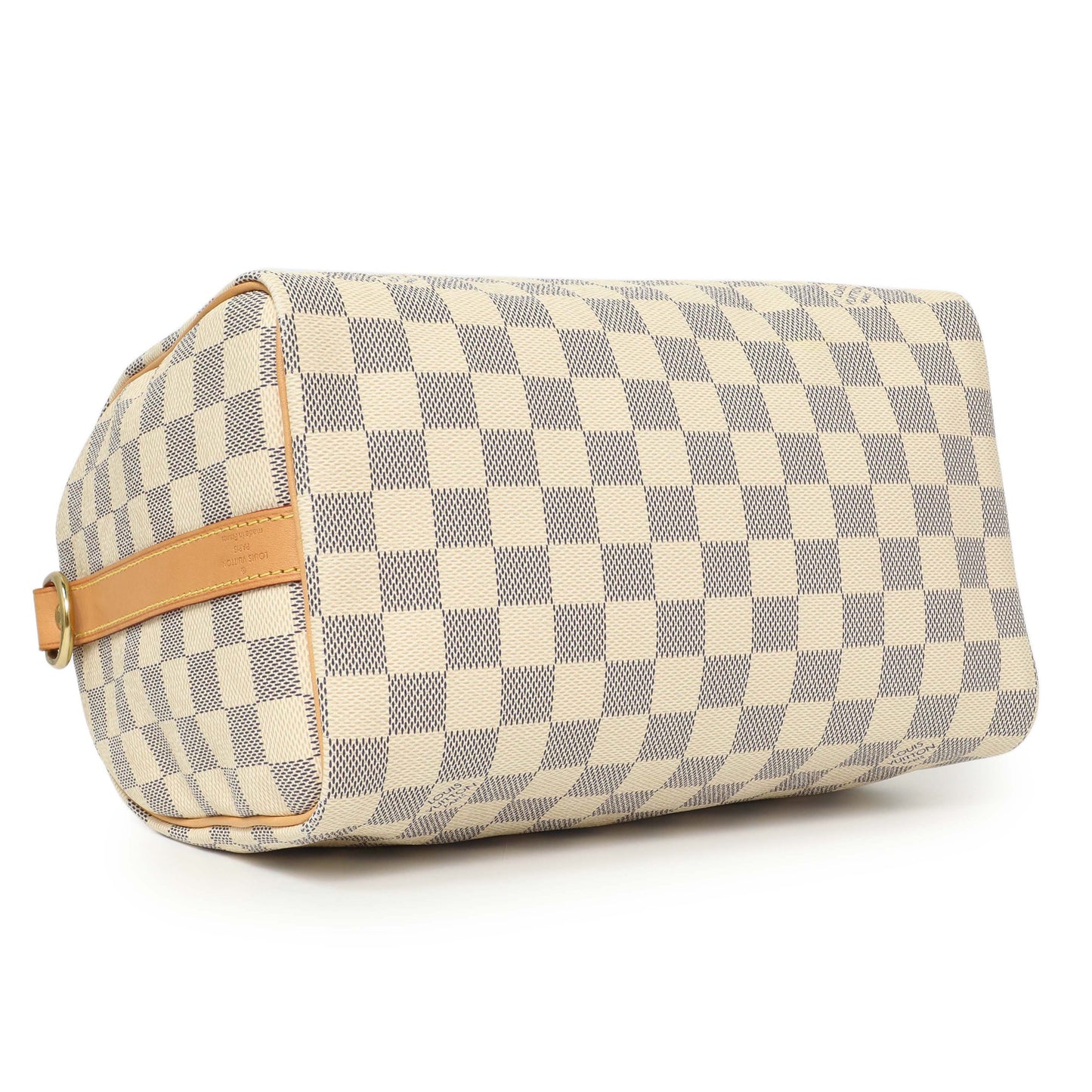 Exclusive Louis Vuitton Damier Azur Speedy Bandouliere 25 — Back View