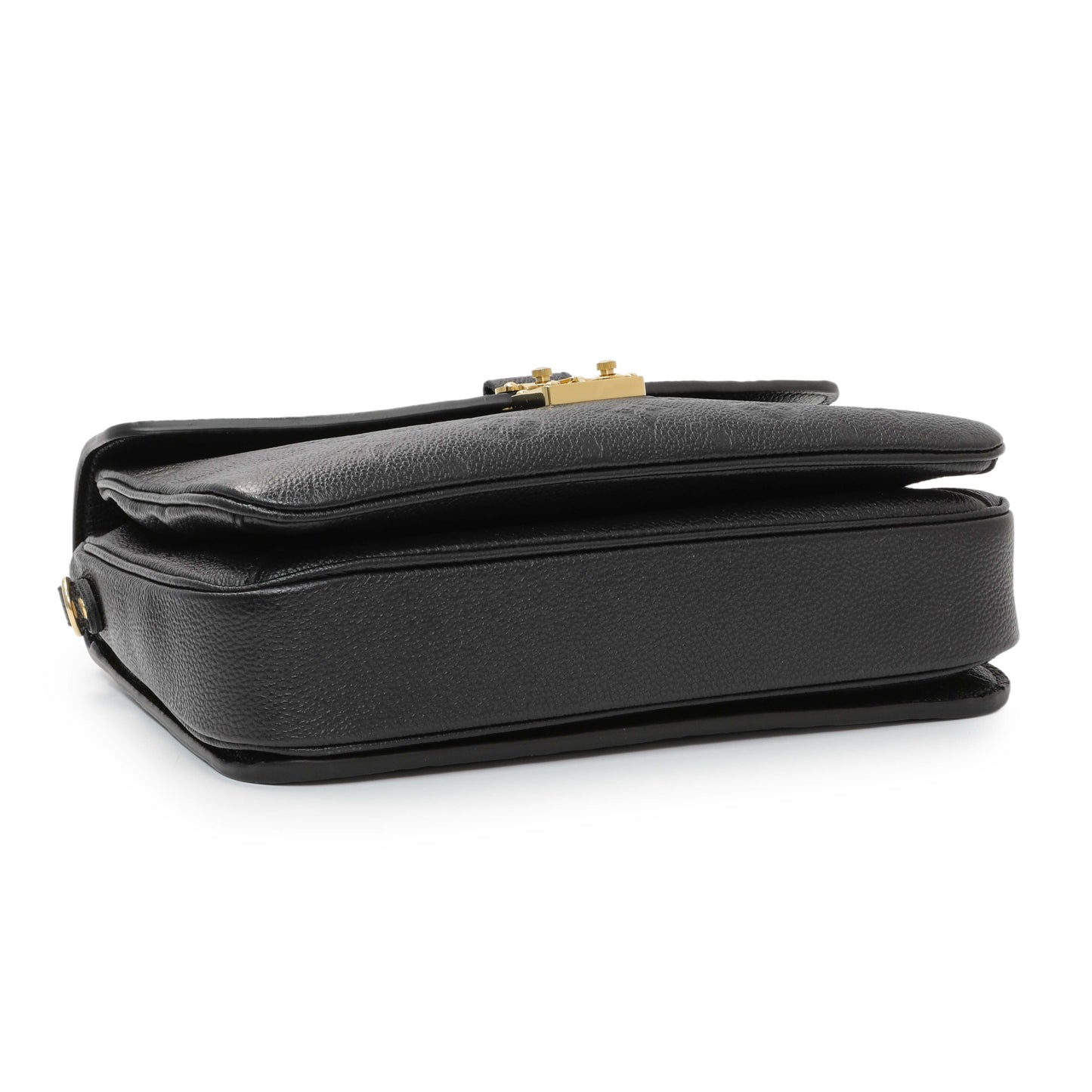 Exclusive Louis Vuitton Black Empreinte Pochette Metis — Back View