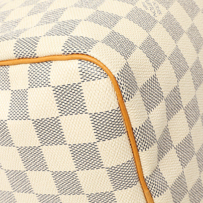Exclusive Louis Vuitton Damier Azur Speedy 30 — Lifestyle View