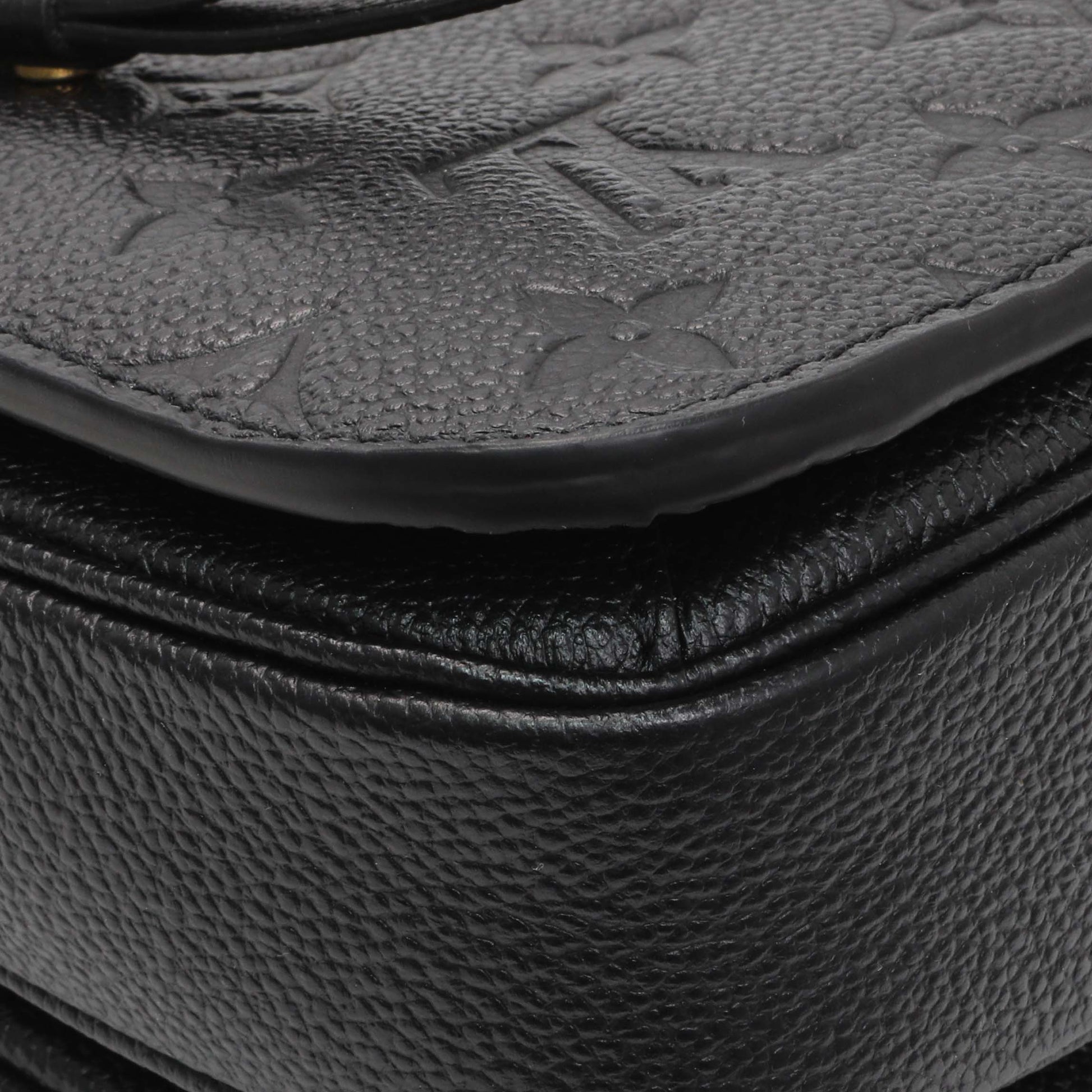 Exclusive Louis Vuitton Black Empreinte Pochette Metis — Lifestyle View
