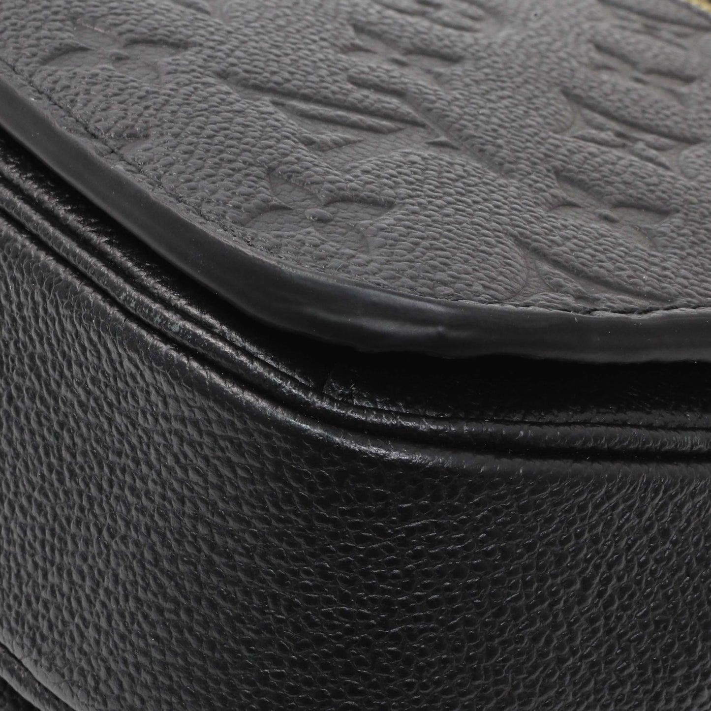 Exclusive Louis Vuitton Black Empreinte Pochette Metis — Alternate View 7