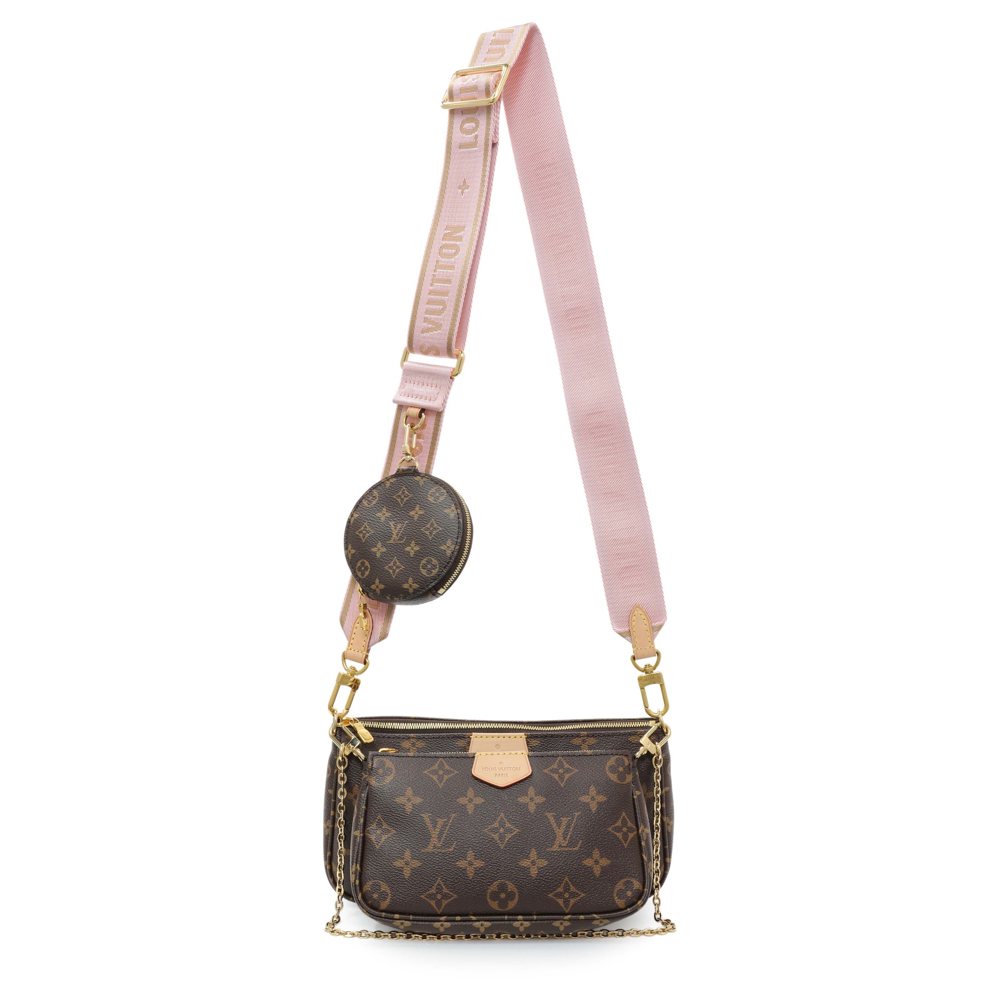 Exclusive Louis Vuitton Monogram Multi Pochette Accessories — Front View