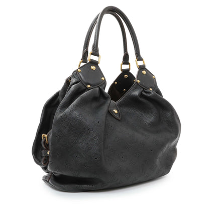 Exclusive Louis Vuitton Black Monogram Mahina L — Side View