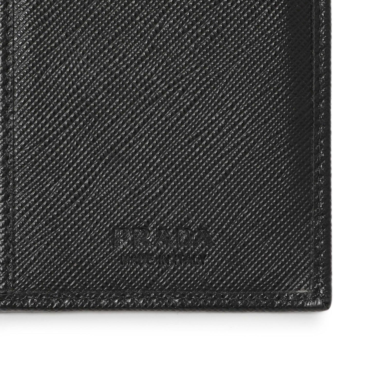 Exclusive Prada Nero Saffiano Bifold Long Wallet — Alternate View 11