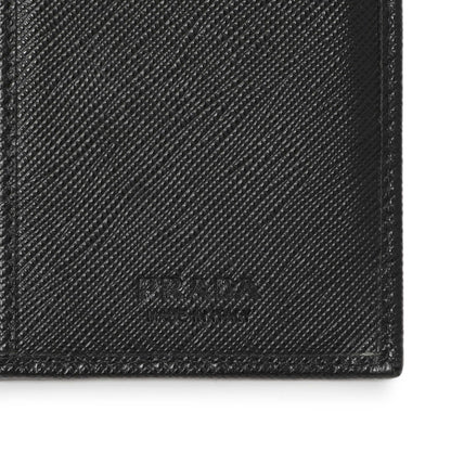 Exclusive Prada Nero Saffiano Bifold Long Wallet — Alternate View 11