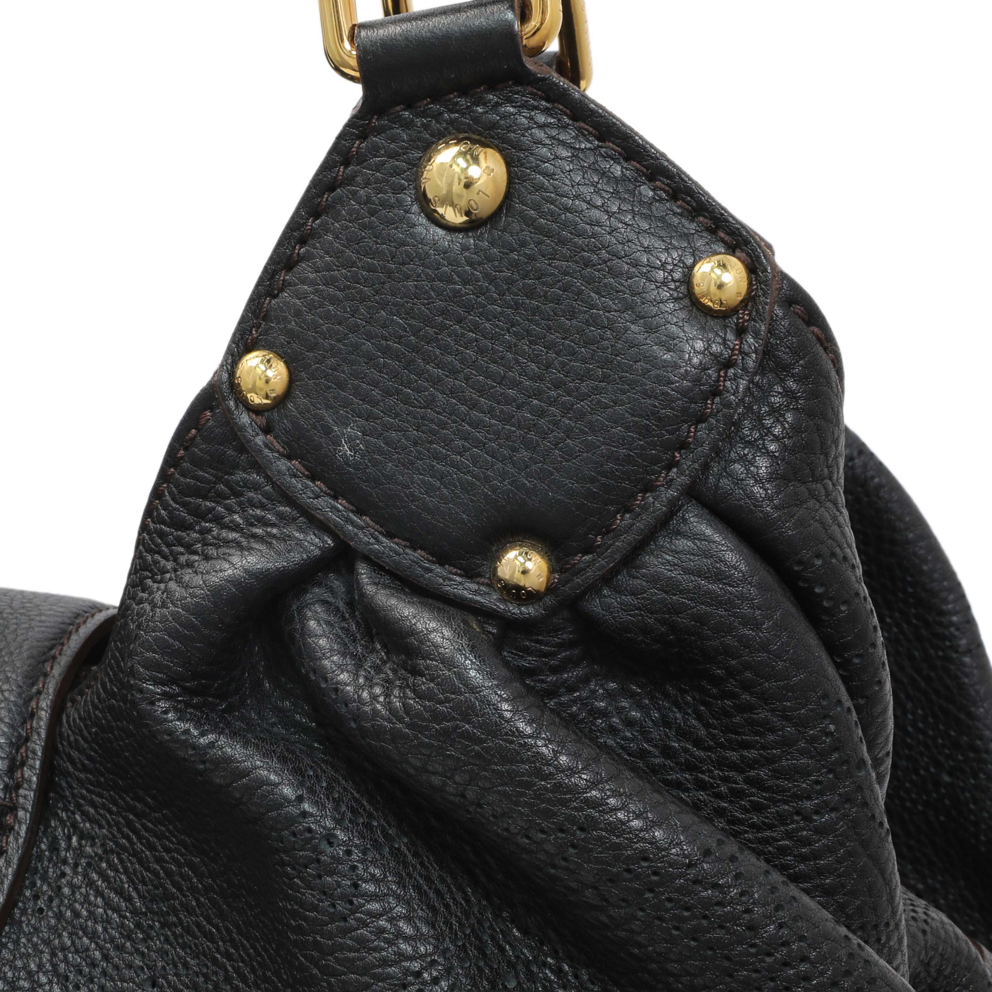 Exclusive Louis Vuitton Black Monogram Mahina L — Alternate View 7