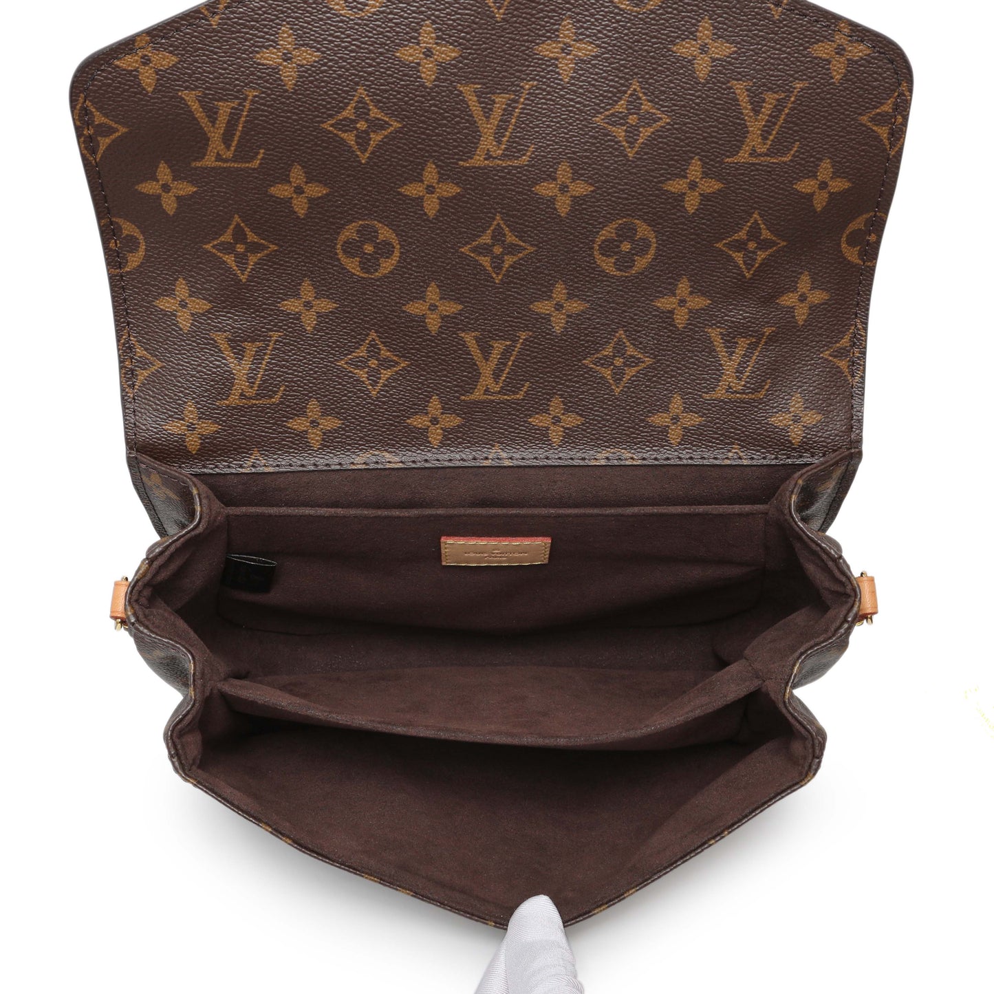 Exclusive Louis Vuitton Monogram Pochette Metis — Top View