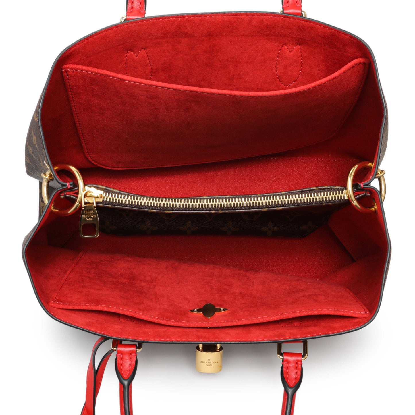 Exclusive Louis Vuitton Monogram Flower Tote — Top View