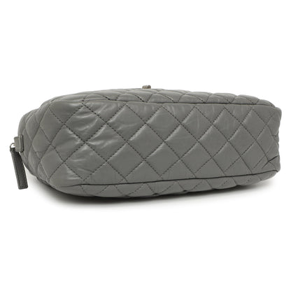 Exclusive Chanel Grey Aged Calfskin Reissue Camera Bag — Top View