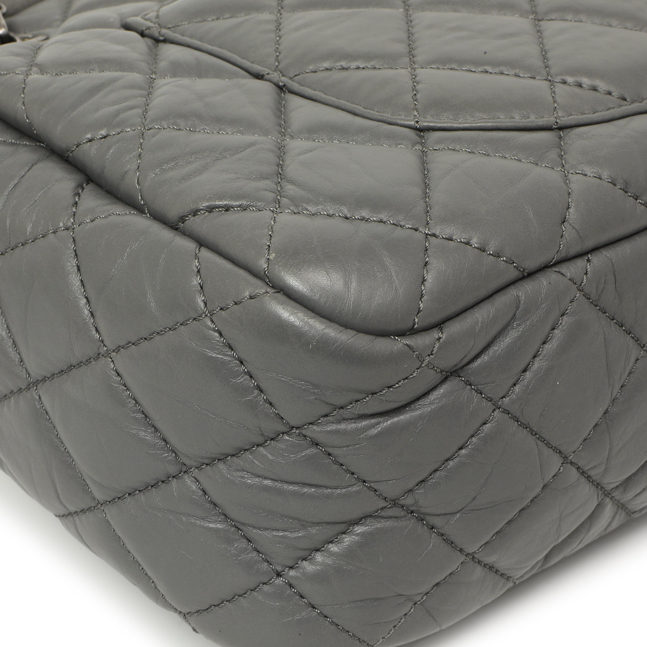 Exclusive Chanel Grey Aged Calfskin Reissue Camera Bag — Alternate View 7