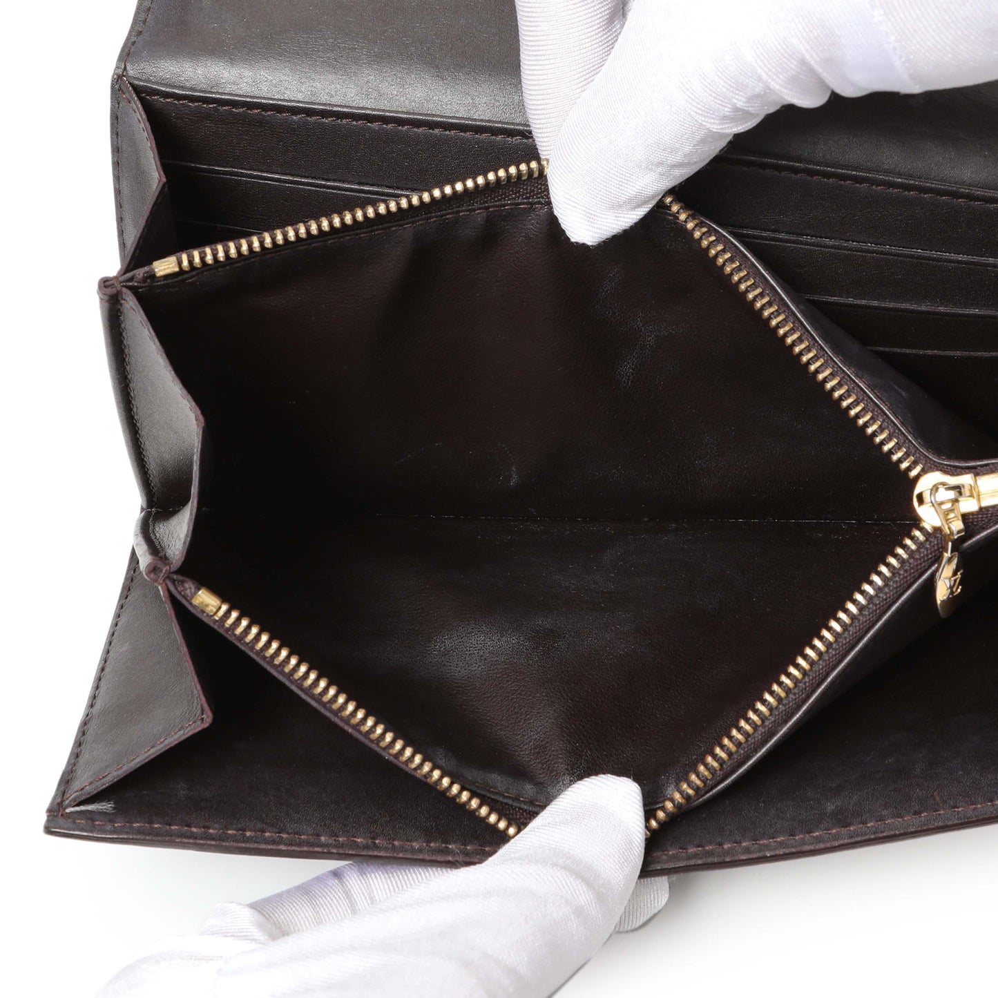 Exclusive Louis Vuitton Amarante Vernis Sarah Wallet — Alternate View 15