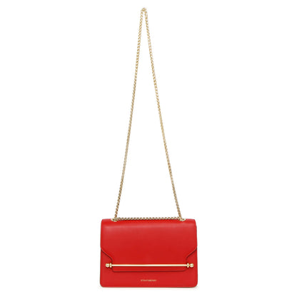 Exclusive Strathberry Ruby Calfskin East/West — Front View