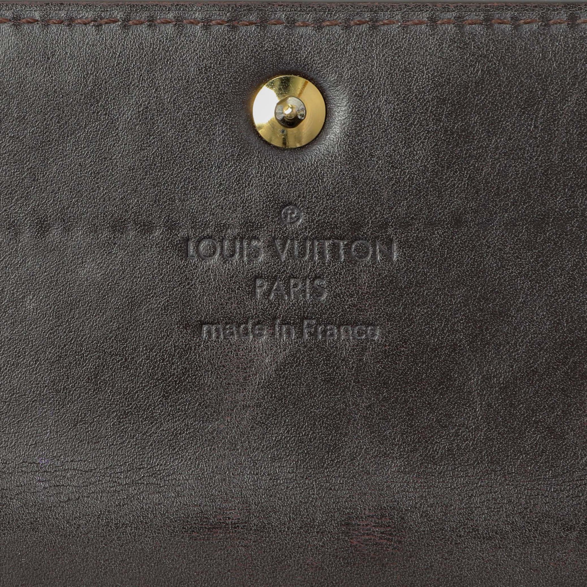 Exclusive Louis Vuitton Amarante Vernis Sarah Wallet — Alternate View 13