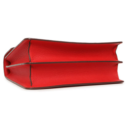 Exclusive Strathberry Ruby Calfskin East/West — Top View