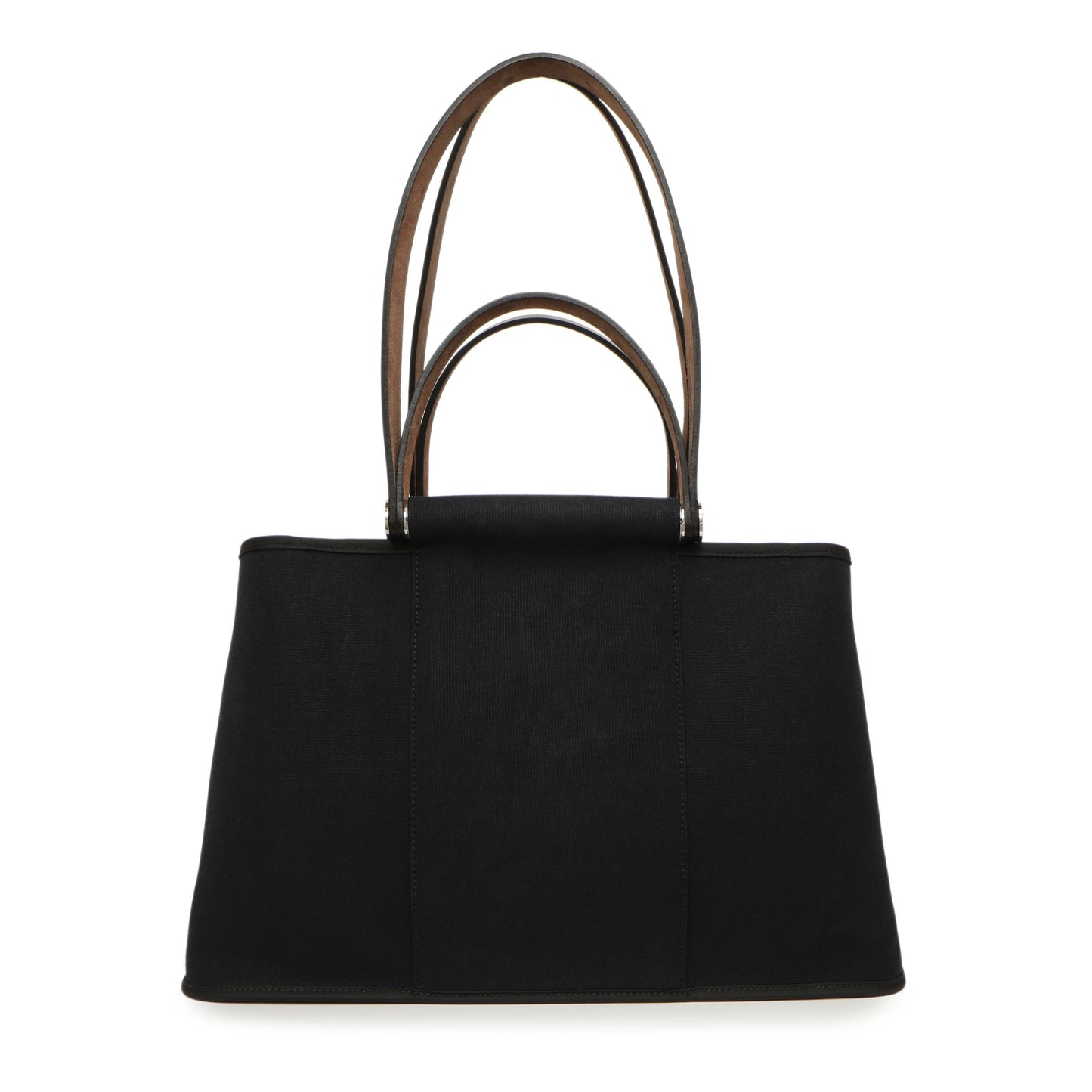 Exclusive Hermes Black Toile Cabag 39 — Front View