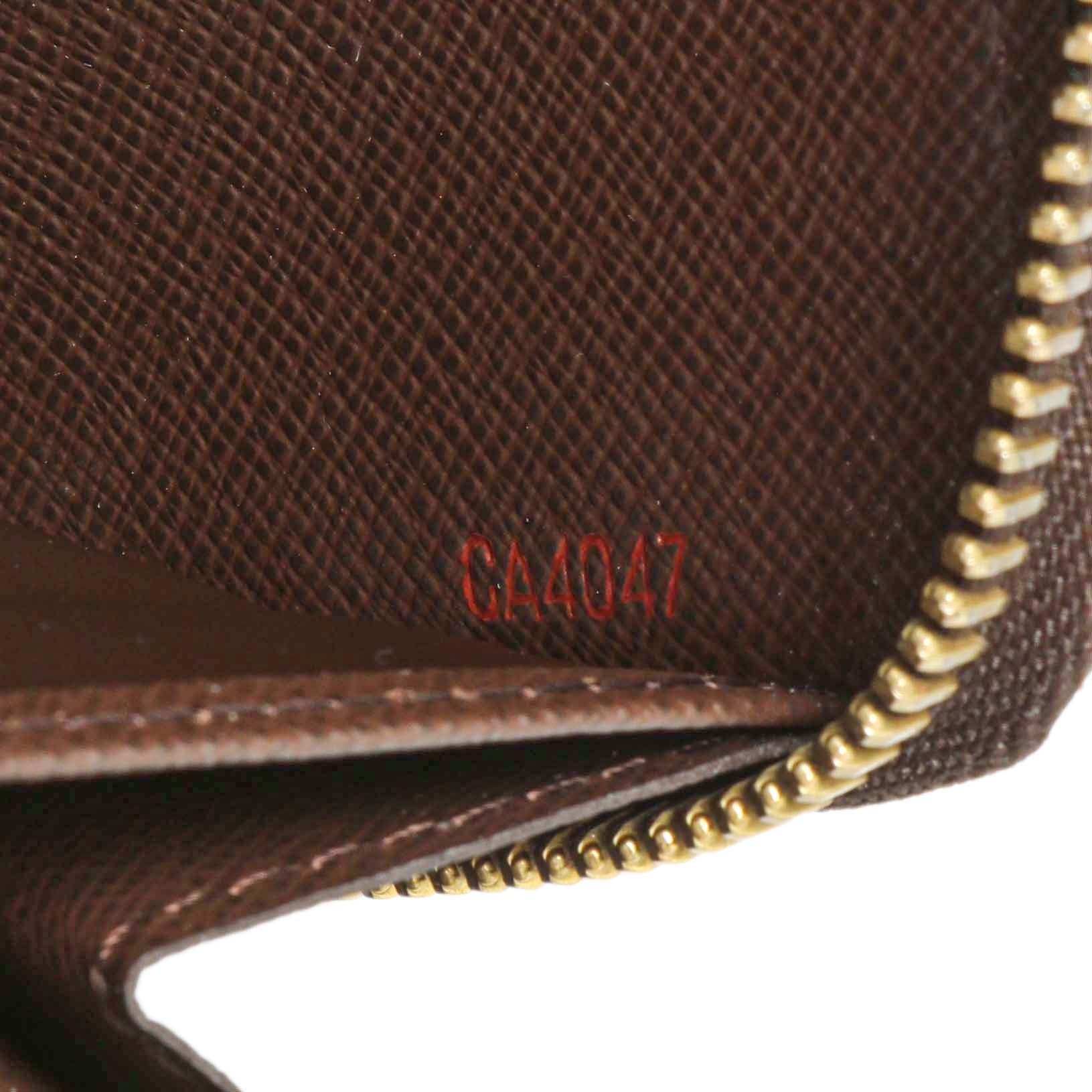 Exclusive Louis Vuitton Damier Ebene Zippy Wallet — Lifestyle View