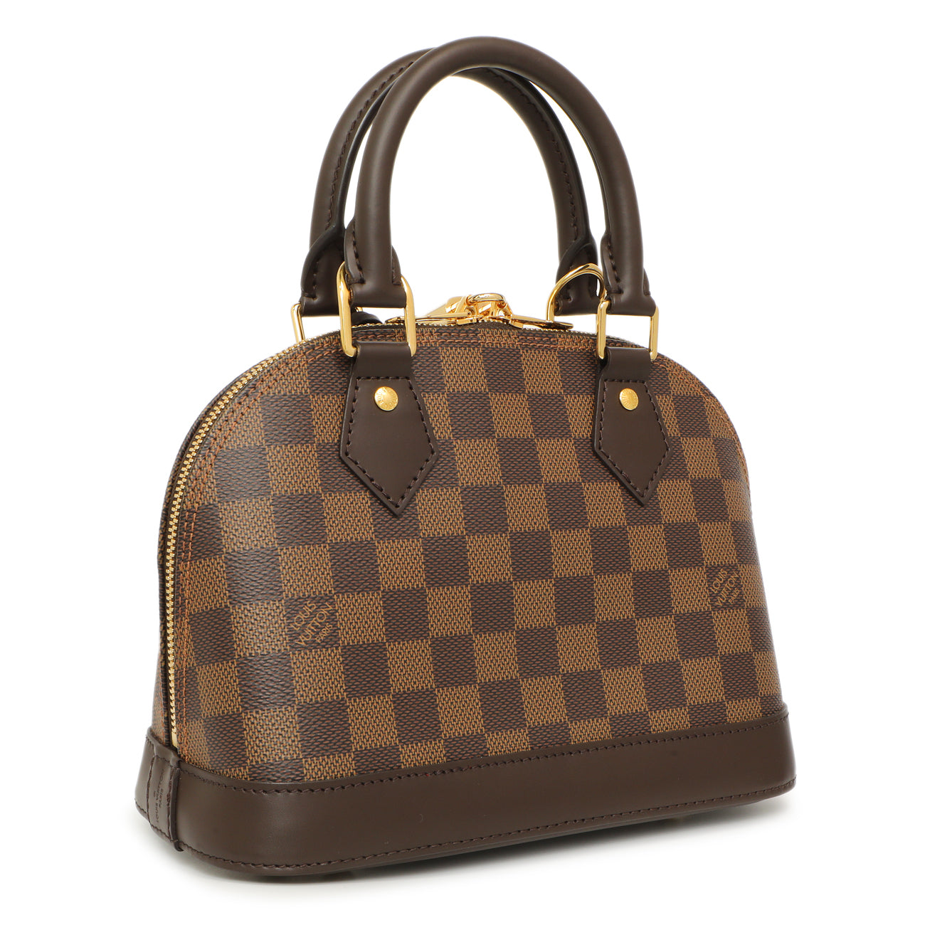 Exclusive Louis Vuitton Damier Ebene Alma BB — Side View
