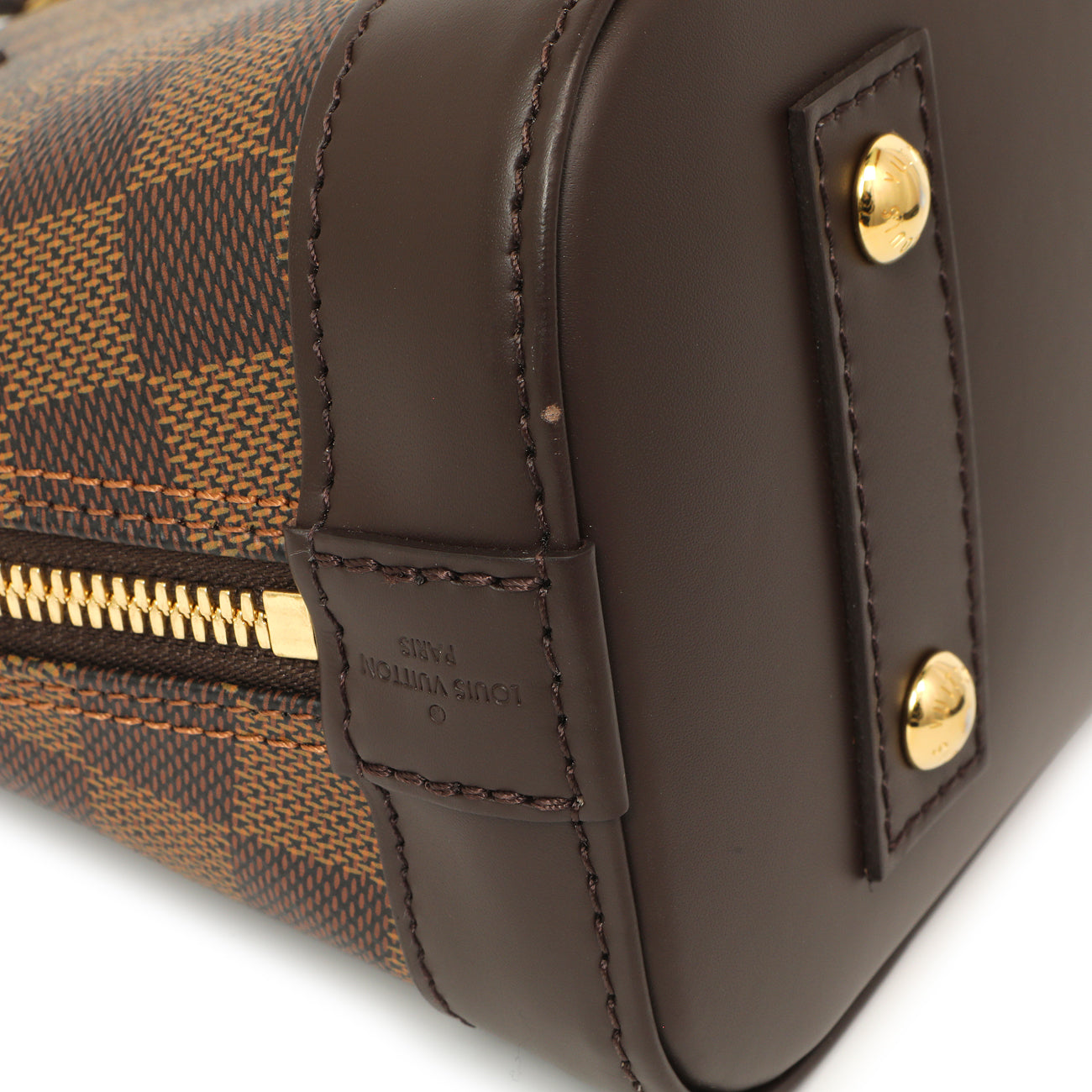 Exclusive Louis Vuitton Damier Ebene Alma BB — Alternate View 7