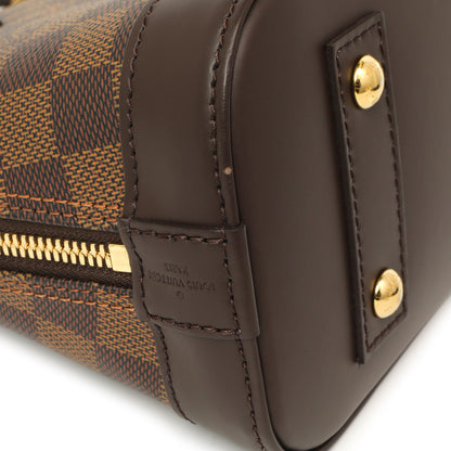 Exclusive Louis Vuitton Damier Ebene Alma BB — Alternate View 7