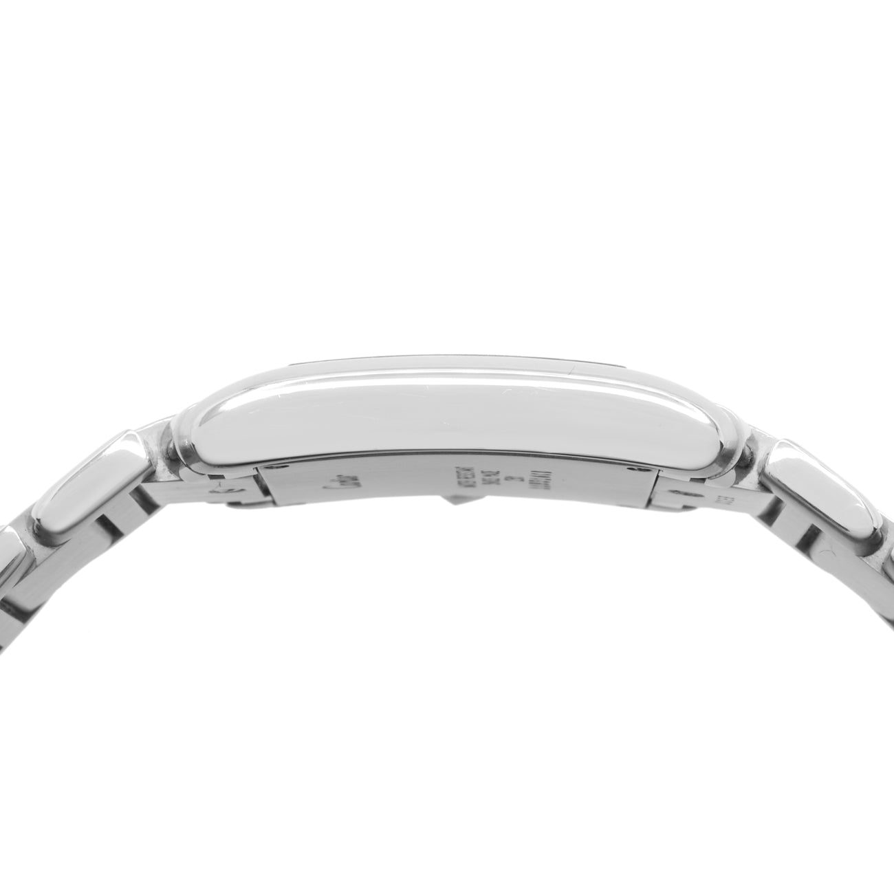 Exclusive Cartier Stainless Steel Tank Francaise 2301 — Back View