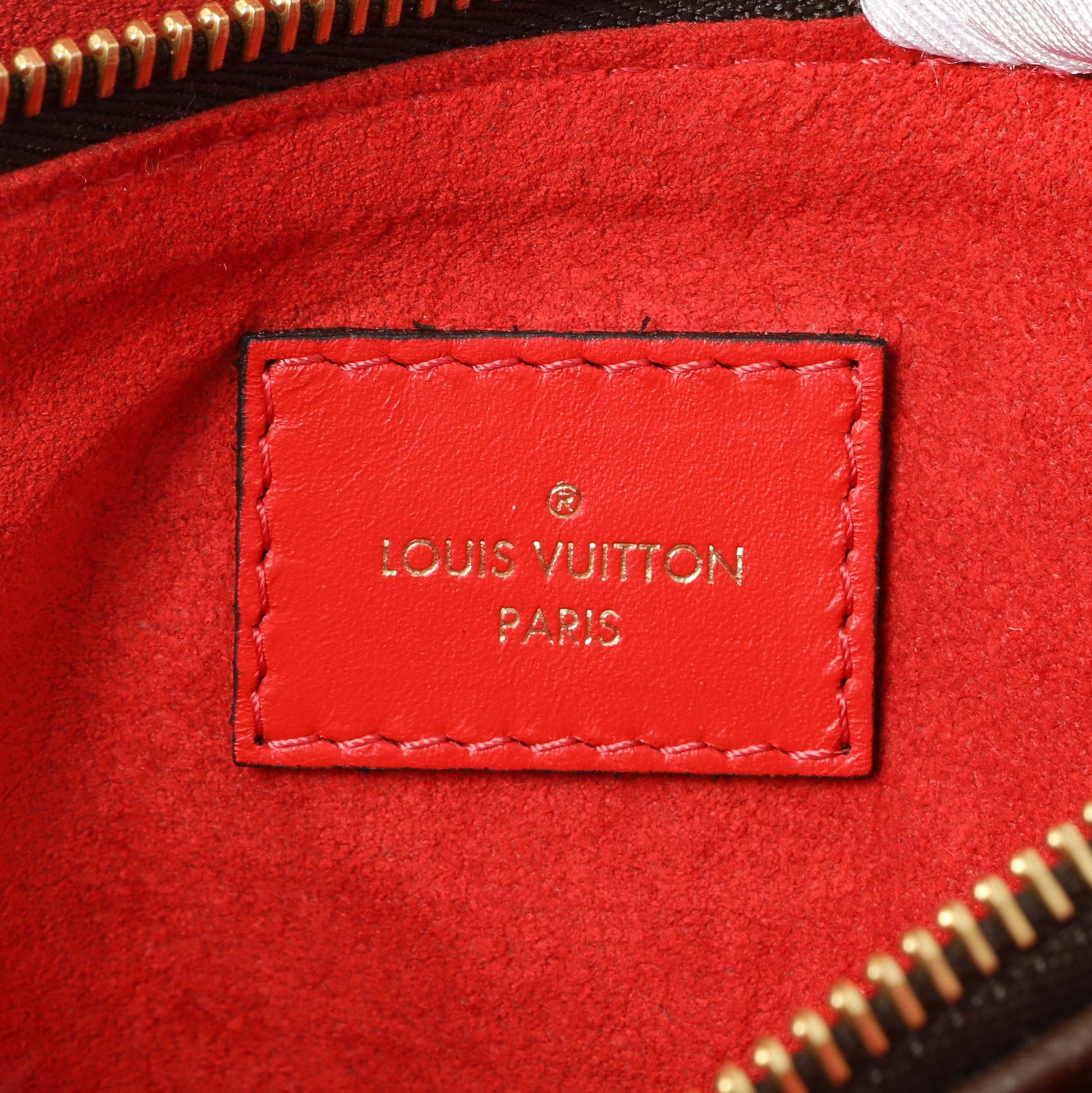 Exclusive Louis Vuitton Monogram Flower Tote — Detail View