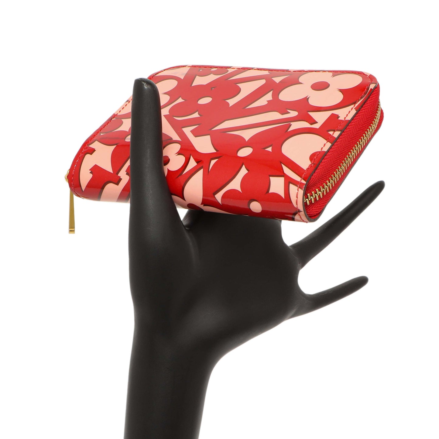 Exclusive Louis Vuitton Pomme D'Amour Patent Sweet Monogram Zippy Coin Purse — Alternate View 9