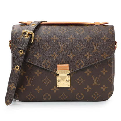 Exclusive Louis Vuitton Monogram Pochette Metis — Front View