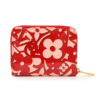 Exclusive Louis Vuitton Pomme D'Amour Patent Sweet Monogram Zippy Coin Purse — Side View