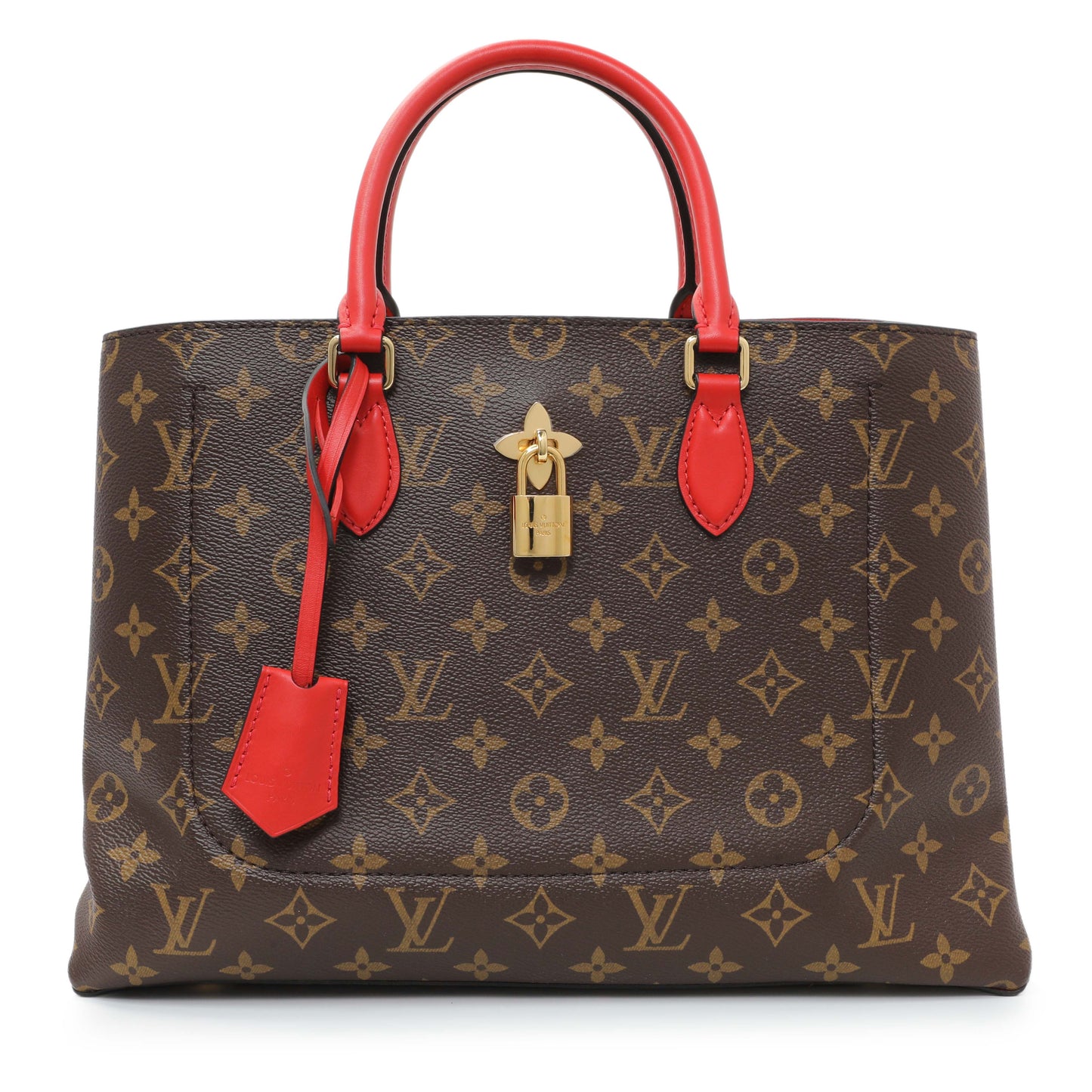 Exclusive Louis Vuitton Monogram Flower Tote — Front View