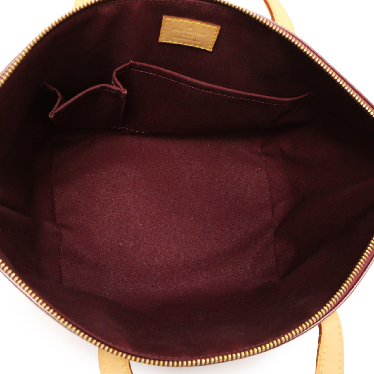Exclusive Louis Vuitton Violet Vernis Bellevue PM — Top View