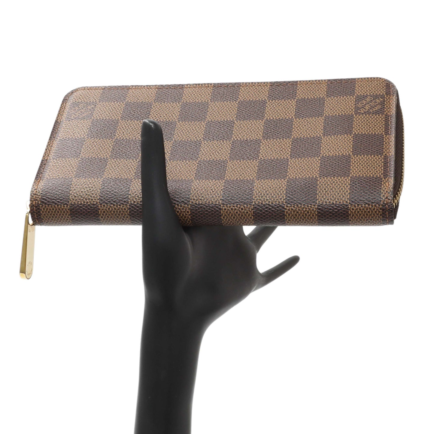 Exclusive Louis Vuitton Damier Ebene Zippy Wallet — Alternate View 9