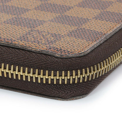 Exclusive Louis Vuitton Damier Ebene Zippy Wallet — Alternate View 8