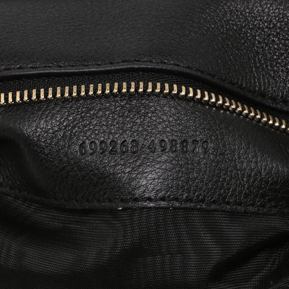 Exclusive Gucci Black Roxy Calfskin Blondie Chain Shoulder Bag — Lifestyle View