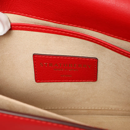 Exclusive Strathberry Ruby Calfskin East/West — Lifestyle View