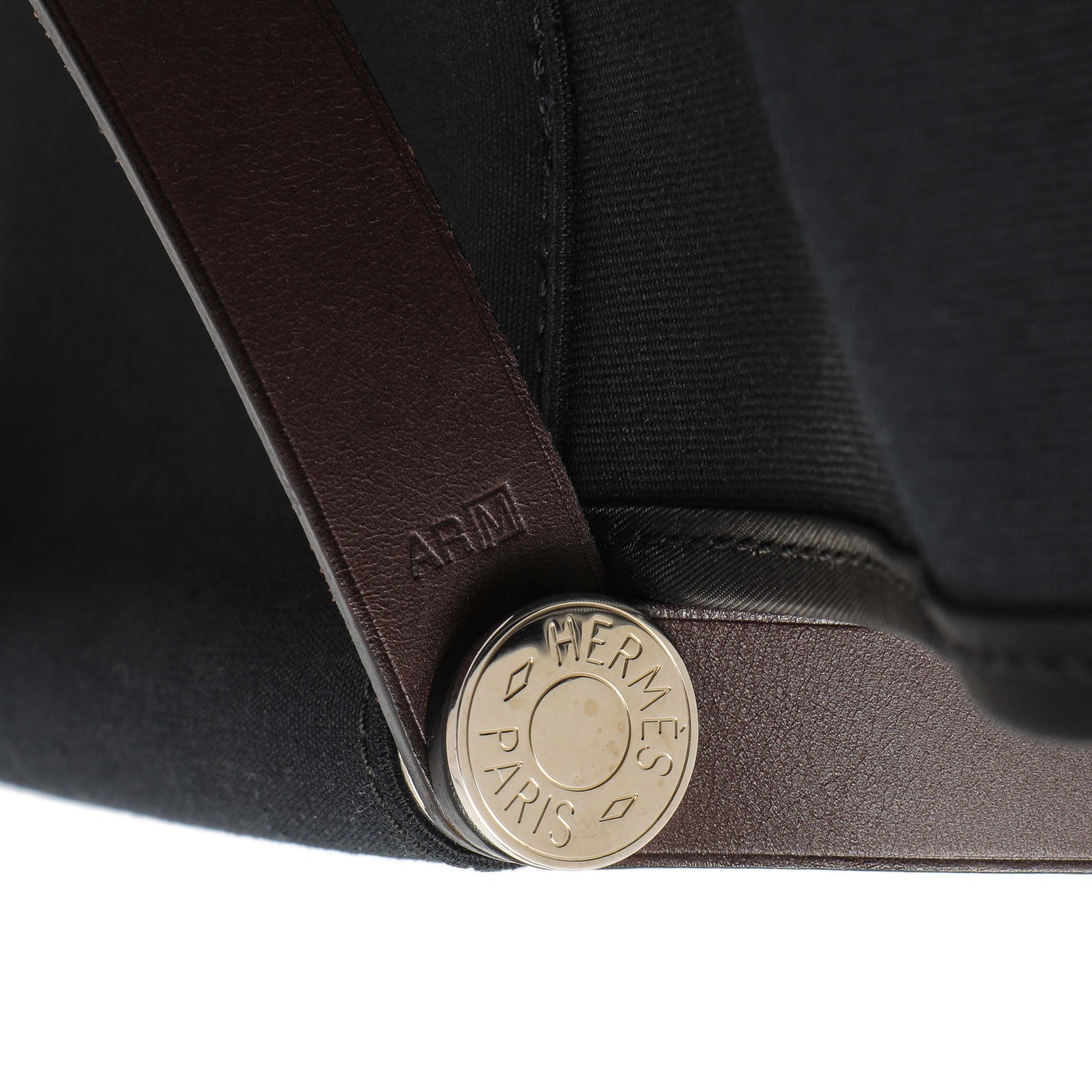 Exclusive Hermes Black Toile Cabag 39 — Alternate View 7