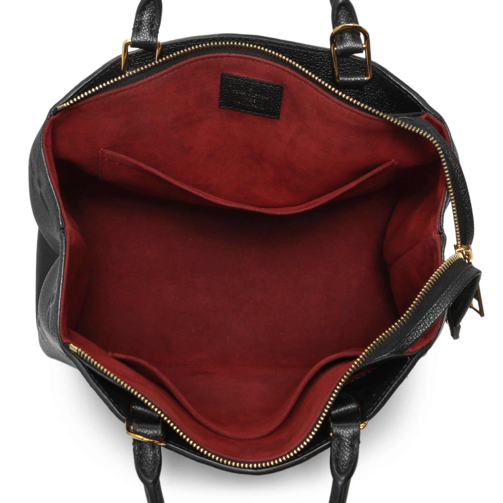 Exclusive Louis Vuitton Black Empreinte Monogram Giant Petit Palais — Alternate View 8