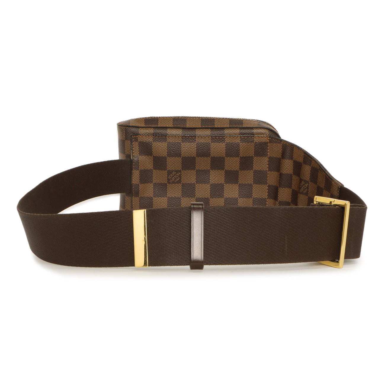 Exclusive Louis Vuitton Damier Ebene Geronimos — Side View