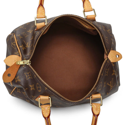 Exclusive Louis Vuitton Monogram Speedy 30 — Top View